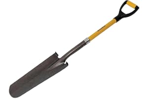 Roughneck ROU68238 Entwässerungs- und Pfostenlochschaufel, 1070 mm, Schwarz