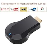 WiFi Display Dongle récepteur TV 1080P Partage facile sans fil TV Stick pour appareils iOS / Android / Mac à HDTV- Via Airplay Miracast DLNA Airmirror Agreement