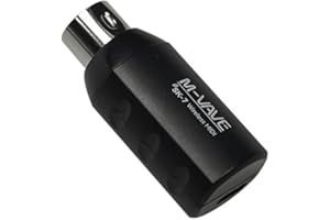 M-VAVE SK7 - Adaptador MIDI inalámbrico, interfaz de entrada/salida MIDI DIN5 con Bluetooth 5.0 para teclados, sintetizadores y controladores – Latencia ultrabaja, compatible con iOS/Android/Windows