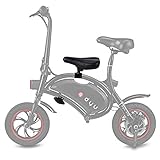 Material: silicona, aleación HAPQIN Juego de Pedales para niños con Asiento de sillín para F - Rueda de Bicicleta eléctrica DYU