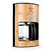 Produktbild Klarstein Bamboo Garden • Kaffeemaschine • Kaffeeautomat • Coffee-Maker • 1080 Watt • 1,25 L • für 10-12 Tassen • Tropfschutz • Warmhalteplatte • Timer • Filterhalter herausnehmbar • Bambus • braun