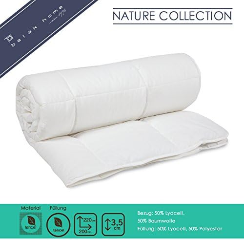 Balak Home® Premium Duvet Nature Collection, 250 g/m² - All-Season Quilt, 200 x 220 cm