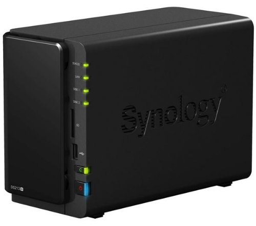 Preisvergleich Produktbild SYNOLOGY NAS-Gehäuse DiskStation DS213+ - 2 Bay