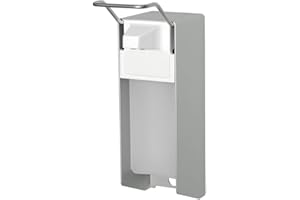 OPHARDT hygiene 1220100 Ingo-man E 26 A/25 Spender für Flüssigseifen und Desinfektionsmittel, kurzer bedienhebel