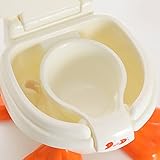 Feven 3-in-1 Töpfchen / Reisetoilette für Jungen, Mädchen in Entendesign, umwandelbar von Töpfchen zu Schemel, abnehmbare Teile, transportabel, leicht zu reinigen, praktisch für Eltern und Kleinkinder - 3