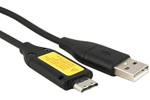 Cable USB Samsung Digimax SUC-C3; SUC-C5; SUC-C7 y CB20U12 para cámara, para cargar y para sincronización de datos, marca Techgear® (lista de modelos compatibles)