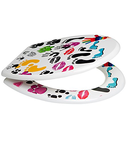 WC Sitz, hochwertige Oberfläche, einfache Montage, stabile Ausführung, Crazy - 3