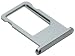 Produktbild mungoo® SIM Karten Halter für Apple iPhone 6 Space Grau / Space Grey SIM Card Tray Holder Schlitten Schacht Einschub
