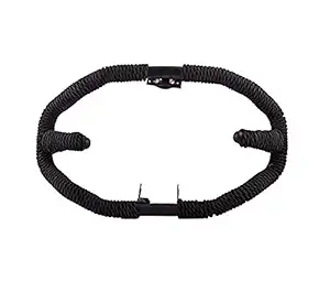 Meenu Arts Diamond Shape Safety Leg Crash Guard with Rope for Royal Enfield Bullet Classic 350/500, Standard and Electra