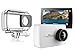 Produktbild YI 4K Action Camera weiss mit wasserdichtem Gehäuse, offizieller Deutschlandvertrieb, 4K Videoaufnahmen, 12 MP Fotos, geniale Bildstabilisierung EIS, 2h Akkulaufzeit, Gorilla-Glas-Touchscreen, 5GHz WiFi, Life Streaming zu Facebook u. You Tube, Stereomikrofon CD-Qualität, Verzerrungskorrektur LDC, Bearbeitung u. Teilen per App, YI Community, Xiaoyi 4K Aktionkamera, Xiaomi 4K Aktion Kamera