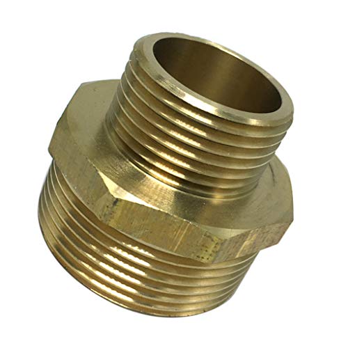Preisvergleich Produktbild B Baosity Messing Außengewinde Messing Rohr Fitting Adapter Rohrverschraubung Rohrverbinder - Model_3