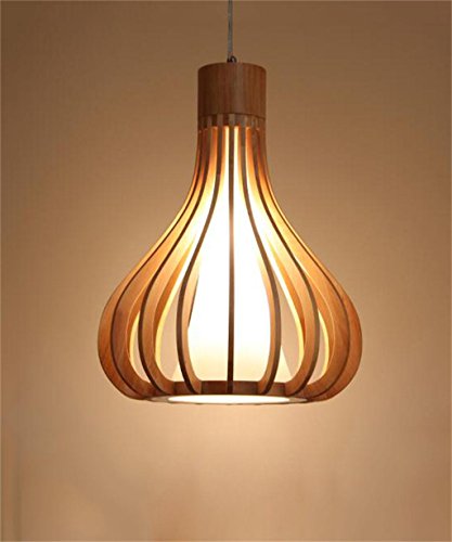 LIANBIAN Ceiling chandeliers LED Scandinavian Modern Contracted Real Wood Creative Restaurant Bar Cafe Bedroom Living Room Chandelier Pendant lights