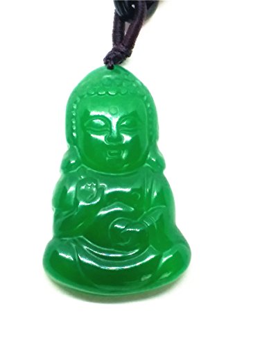yigedan Naturel Vert Jade Obsidienne bébé Lucky - Bouddha