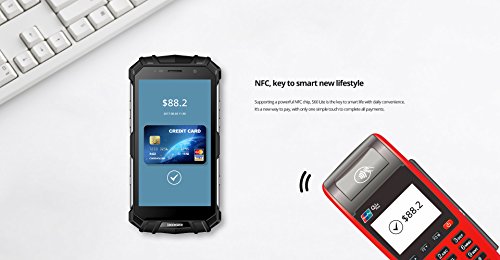 DOOGEE S60 lite - 5,2 pollici FHD impermeabile / antiurto / antipolvere 4G Smartphone, batteria 5580mAh Carica veloce (supporto wireless supportato), 1,5 GHz Octa Core 4 GB + 32 GB, 8 MP + 16 MP, telaio metallico NFC GPS - Argento