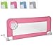 Infantastic Child Secure Bed Rail Baby Safety Bed Guard (Pink)