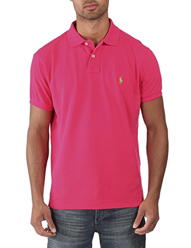 dark pink polo