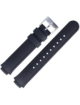 VICTORINOX Uhrenarmband 4570, 13mm Kunststoff Schwarz Matt - Ersatzarmband Passend Für Uhrenmodelle BASE CAMP...