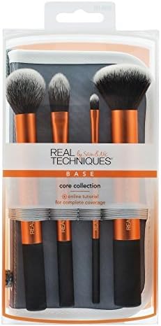 Real Techniques Makeup Brush Core Collection Brush On Set Boxed - Nib