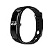 Produktbild Fitness Armband , Fitness Tracker Echtzeit-Herzfrequenz-Überwachung Schrittzähler Schlafüberwachung Tägliche Benachrichtigung Intelligent Armband für iOS 7.1 Android 4.4 und höher Smartphone Wasserdicht IP67 (Schwarz)