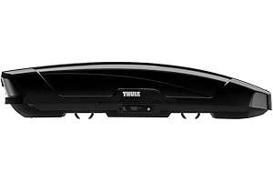 Thule 629601 Coffre de Toit Rigide Motion XT Sport 6296B, Brillant Noir, Taille S