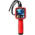 UNI-T UT665 High Precision Portable Industrial Endoscope, Separated Coil Lens, Pixel 300 Thousand, USB Interface, IP67 Waterproof, Red/Grey