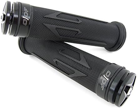 CNC Aluminum Handlebar Grips Yamaha Why, Giggle, Target, Spy, Zest Breeze, C3, BWs, bws, NG, Bump (Laser Black)