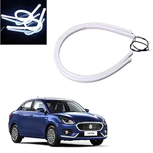 Kandid Drl Flexible Led Day Running Lights Tear Strip Car Light For Maruti Suzuki Swift Dzire (Set of 2)