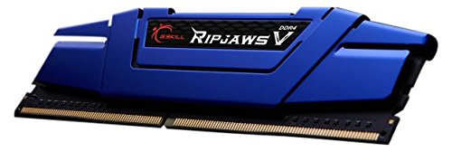 Gskill F4-2400C15D-16GVB Memory D4 2400 16GB C15 RipV K2 2x 8GB, 1,2V, RipjawsV blau
