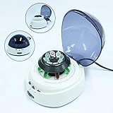 ♡ [CARACTERISTICAS FUNCIONALES]: La centrífuga pueden separar líquidos de partículas sólidas o mezclas de líquidos de diferentes densidades. Equipado con un sistema de control de crucero y un temporizador para satisfacer sus necesidades ..