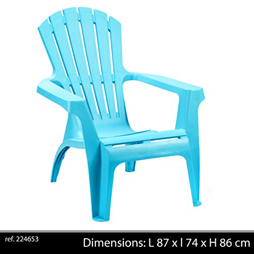 Preisvergleich Produktbild Stapelsessel Dolomiti, hellblau