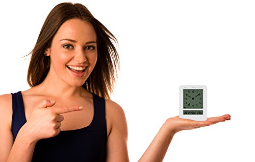 Funkwecker WT 745 mit Innentemperaturanzeige sowie Datums- und Wochentagsanzeige - 2