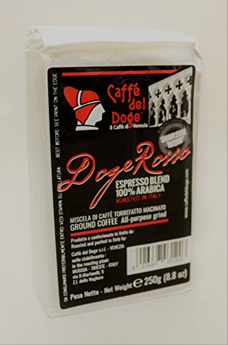 Espresso, Kaffee Caffe del DOGE Rosso - 100% Arabica, 250g gemahlen, Venezia