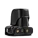 Produktbild MegaGear MG172 Fujifilm X-A5, X-A3, X-A2, X-A1, X-M1 Ever Ready Leder Kamera-Case mit Trageriemen - Schwarz