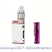 Produktbild Eleaf iStick Pico Set - Neu 75W TC Set und Efest 3000 mAh Akku X1 - Farbe Weiß Bronze (Reduziertes Bündelset)