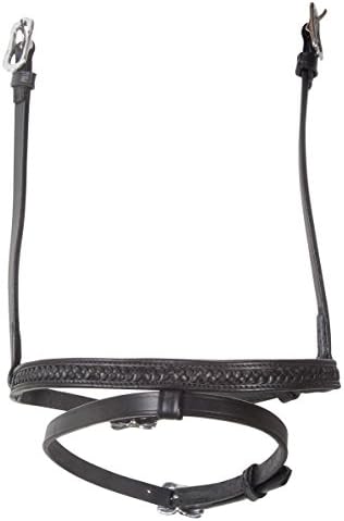KarlslundCombined Noseband With Braiding, Black