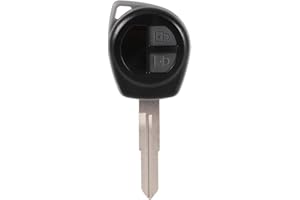 GENERIC FOBTRONICS 2 BUTTON REMOTE KEY CASE FOB FOR SUZUKI IGNIS ALTO SX4 VAUXHALL AGILA WITH LOGO A06