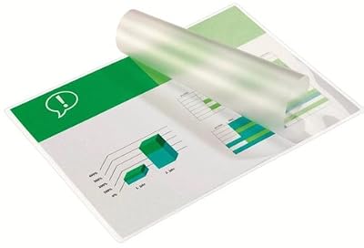GBC Pochettes de Plastification Brillantes A4 2x75 Microns, Lot de 25, 3740489
