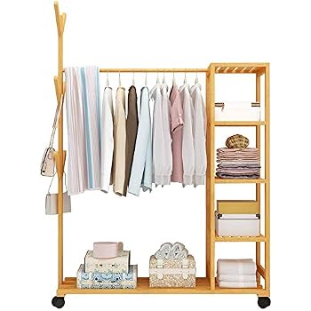 Portant Vêtements Métal Avec étagère - 141cm Noir Pour Chambre, Entrée Ou Bureau