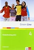 Image de Green Line 4: Vokabeltraining aktiv 4, Arbeitsheft Klasse 8 (Green Line. Bundesausgabe ab 2006)