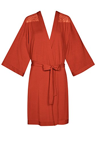 Preisvergleich Produktbild Triumph Amourette Spotlight Morgenmantel 1QK01, HAUTE ORANGE, 42