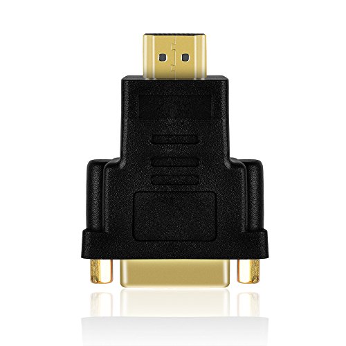 V.TOP HDMI auf DVI Anschluss(1080p, 2-Stück, Vergoldet, Schwarz) - 5