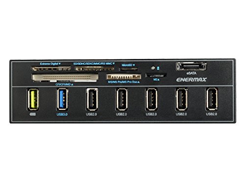 ENERMAX Mighty Charger 5.25 Zoll Super Charge Anschluss USB 3.0 USB 2.0 - 2