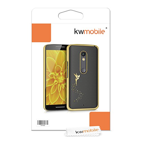 kwmobile Funda para Motorola Moto X Play - Case de s licona TPU - Cover Protector Trasero Claro dise o de Hada Dorado Transparente reviews kwmobile Funda para Motorola Moto X Play - Case de s licona TPU - Cover Protector Trasero Claro dise o de Hada Dorado Transparente