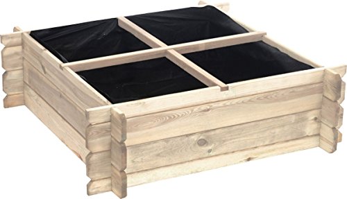 Preisvergleich Produktbild Hochbeet Platane Transpar.KDI 90x90x30cm
