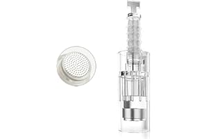 CHINENSIS 10 pcs Nano Micro Agujas Sin dolor para Dermapen Antienvejecimiento Arrugas Rejuvenecimiento de la piel, estilo de hebilla