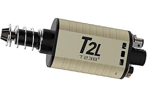 T238 Airsoft-Motor, 25.000 U/min, hohe Geschwindigkeit, hohes Drehmoment von 497 g, Motor mit thermischer Effizienz, 20 TPA, für AirSoft V2 V3 (lang)
