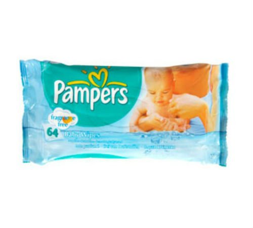 Pampers Fragrance Free Baby Wipes Case of 12