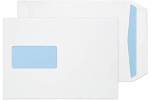 Q-Connect C5 Envelopes Window Pocket Self Seal 90 gsm White (Pack of 500)