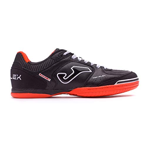 Joma Top Flex Futsal - Scarpa Calcetto Uomo Indoor - J10012001 801 - Color Negro (EU 45 - CM 30 - UK 10,5)