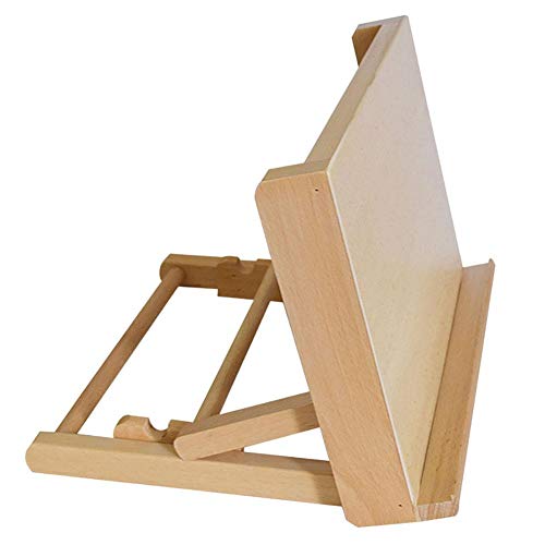 Preisvergleich Produktbild Staffelei Multifunktionale Desktop Folding Schreibtisch Board Rack Mini Ausstellungsstand Sketchpad Lesen Bücherregal Halterung